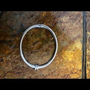Sterling silver bangle bracelet